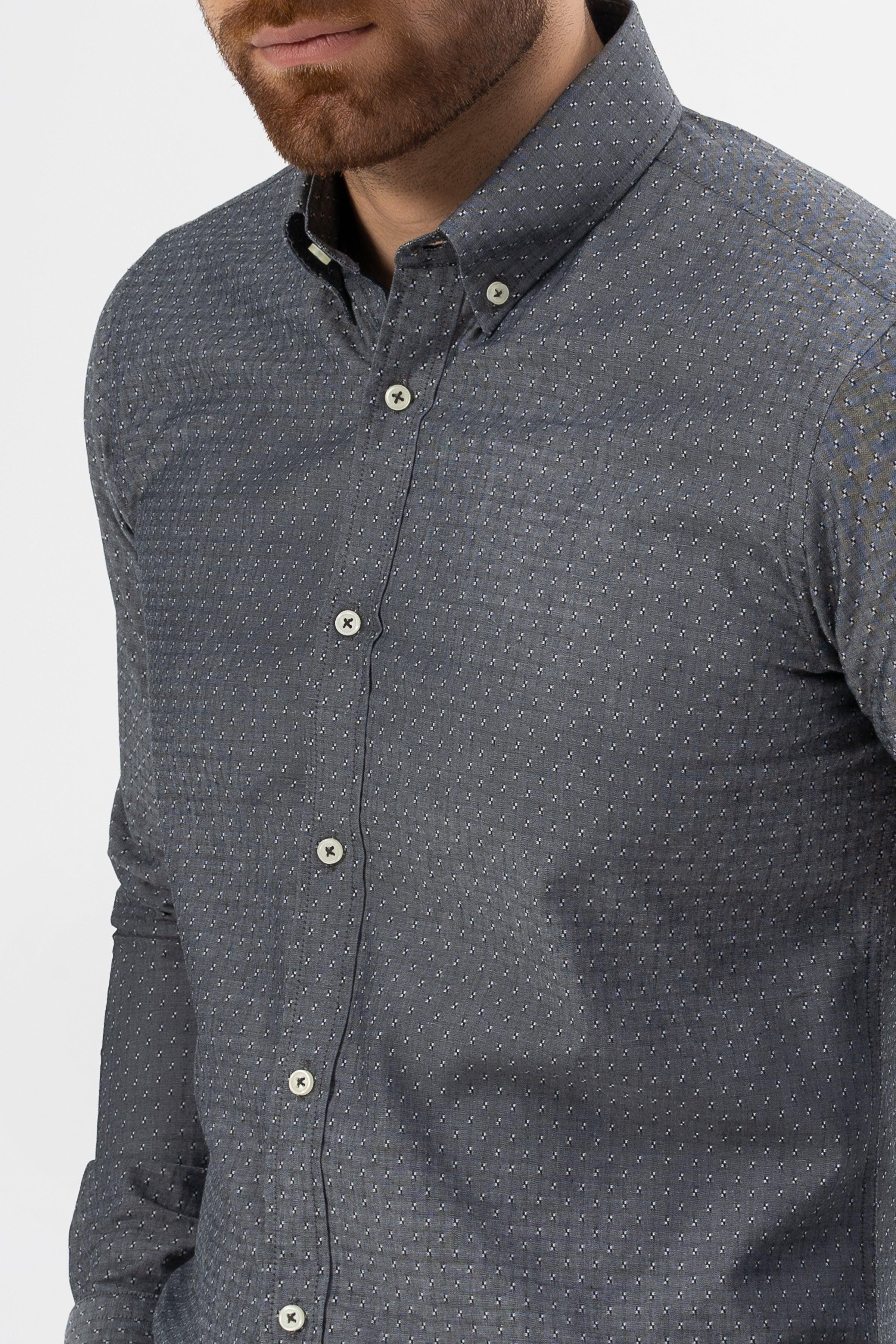 SMART SHIRT CHARCOAL GREY - Image 2