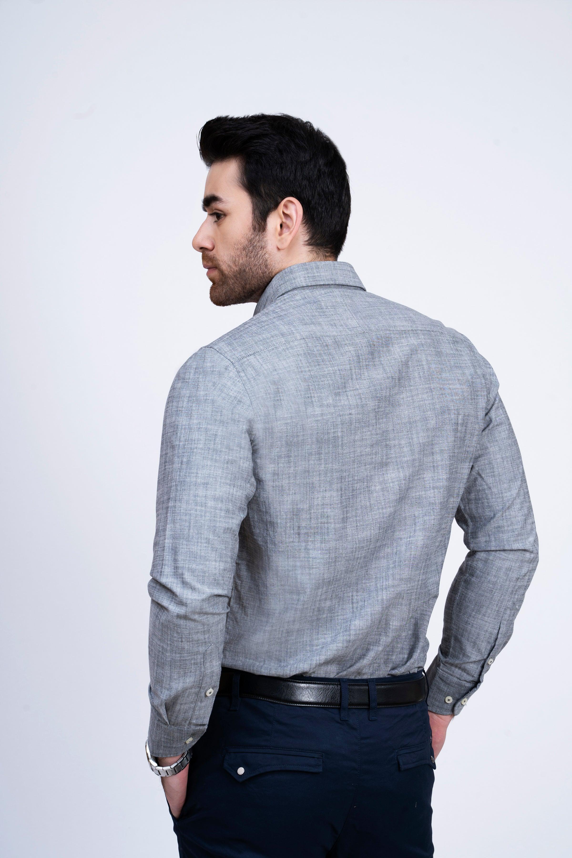 SMART SHIRT GREY - Image 4