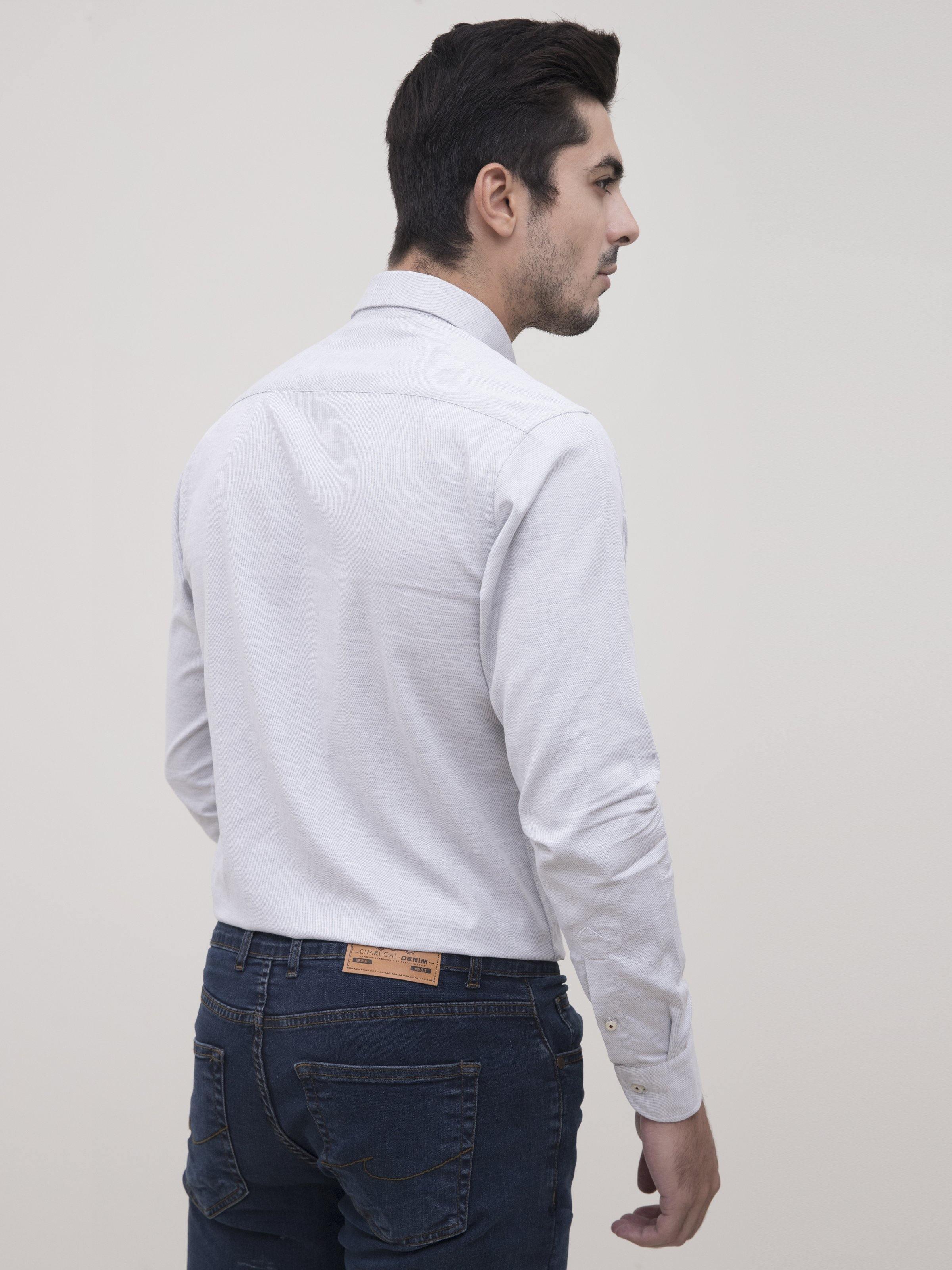 SMART SHIRT LIGHT GREY - Image 3