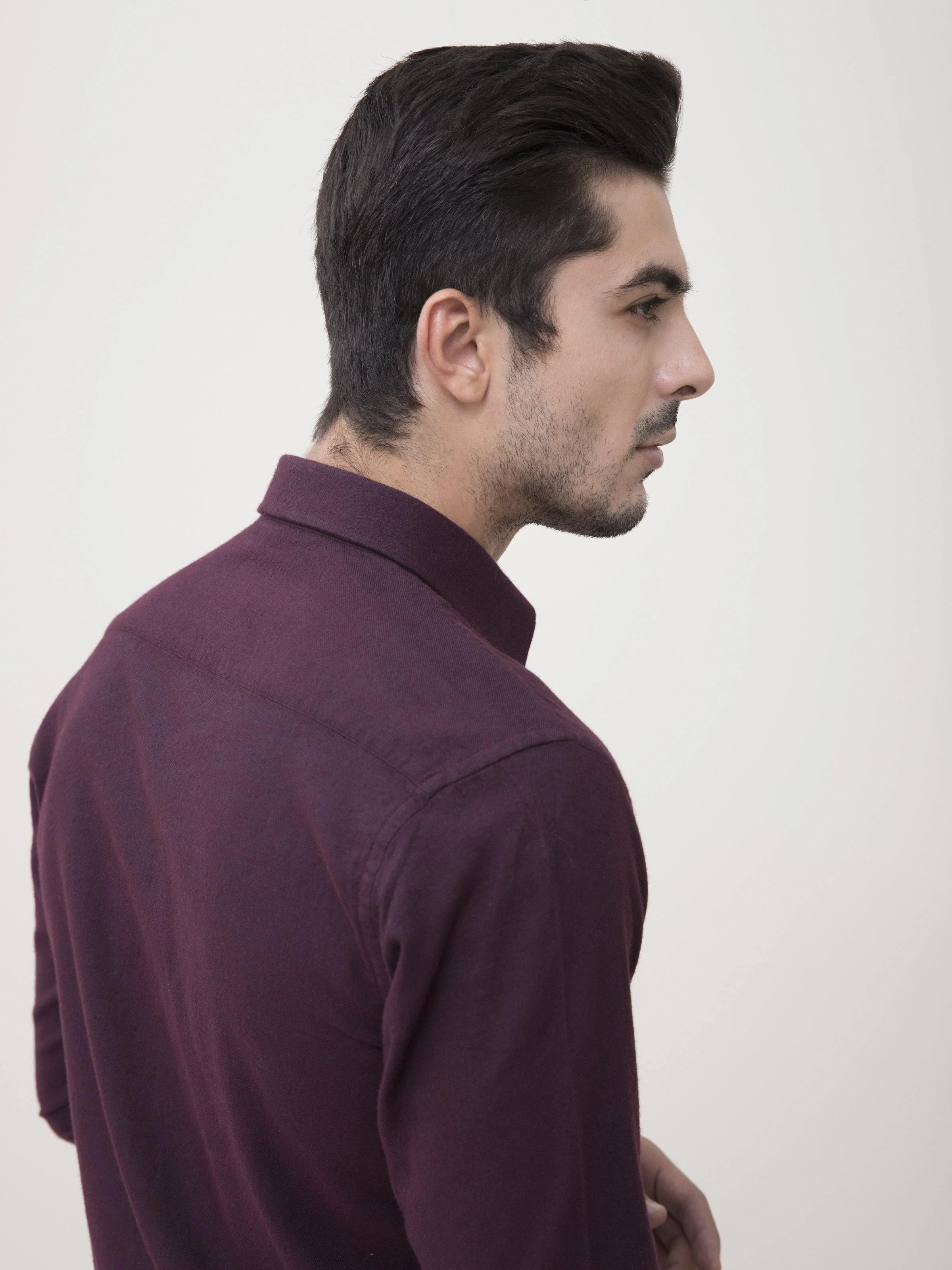 SMART SHIRT MAROON - Image 4