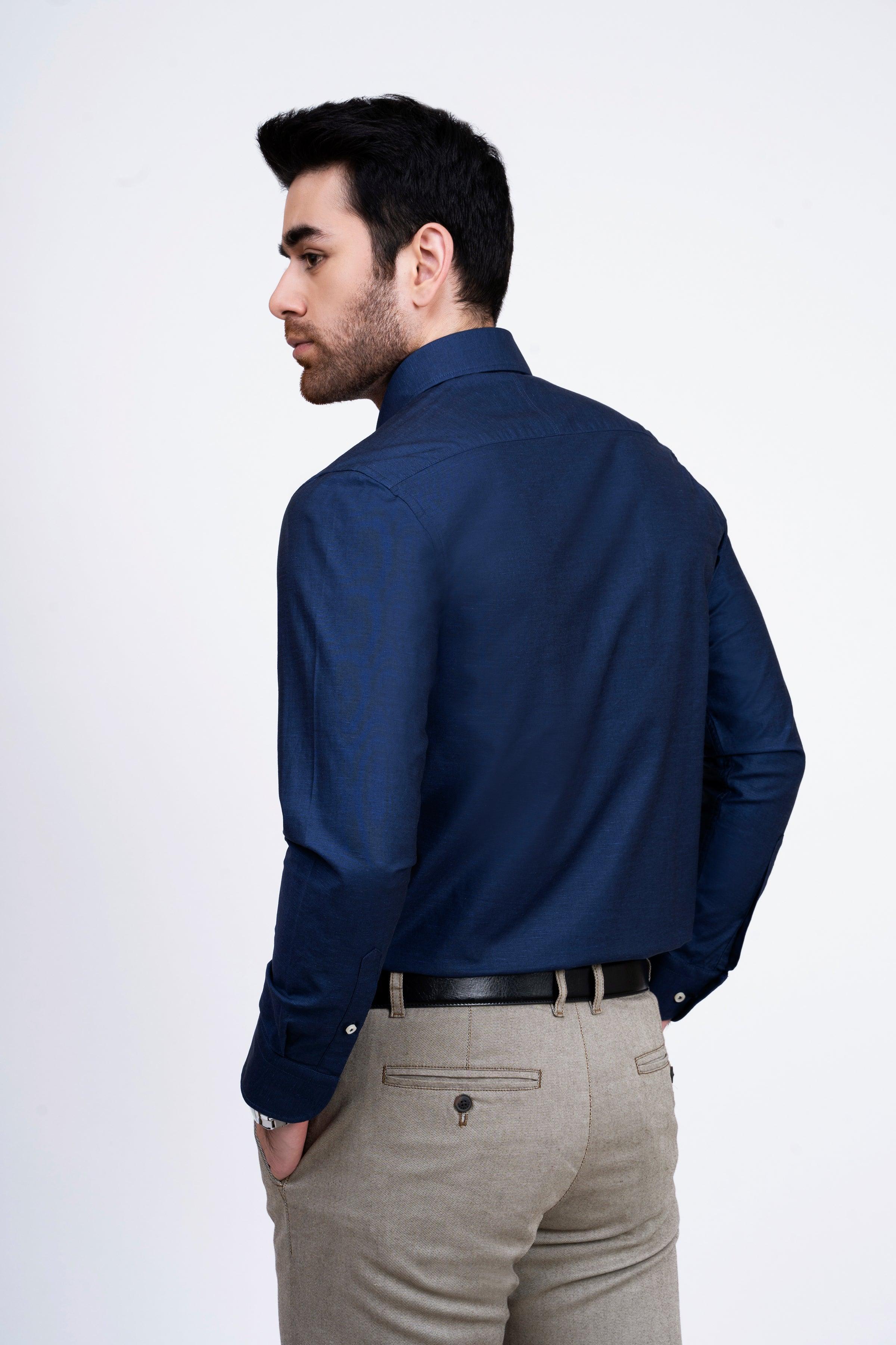 SMART SHIRT NAVY - Image 5