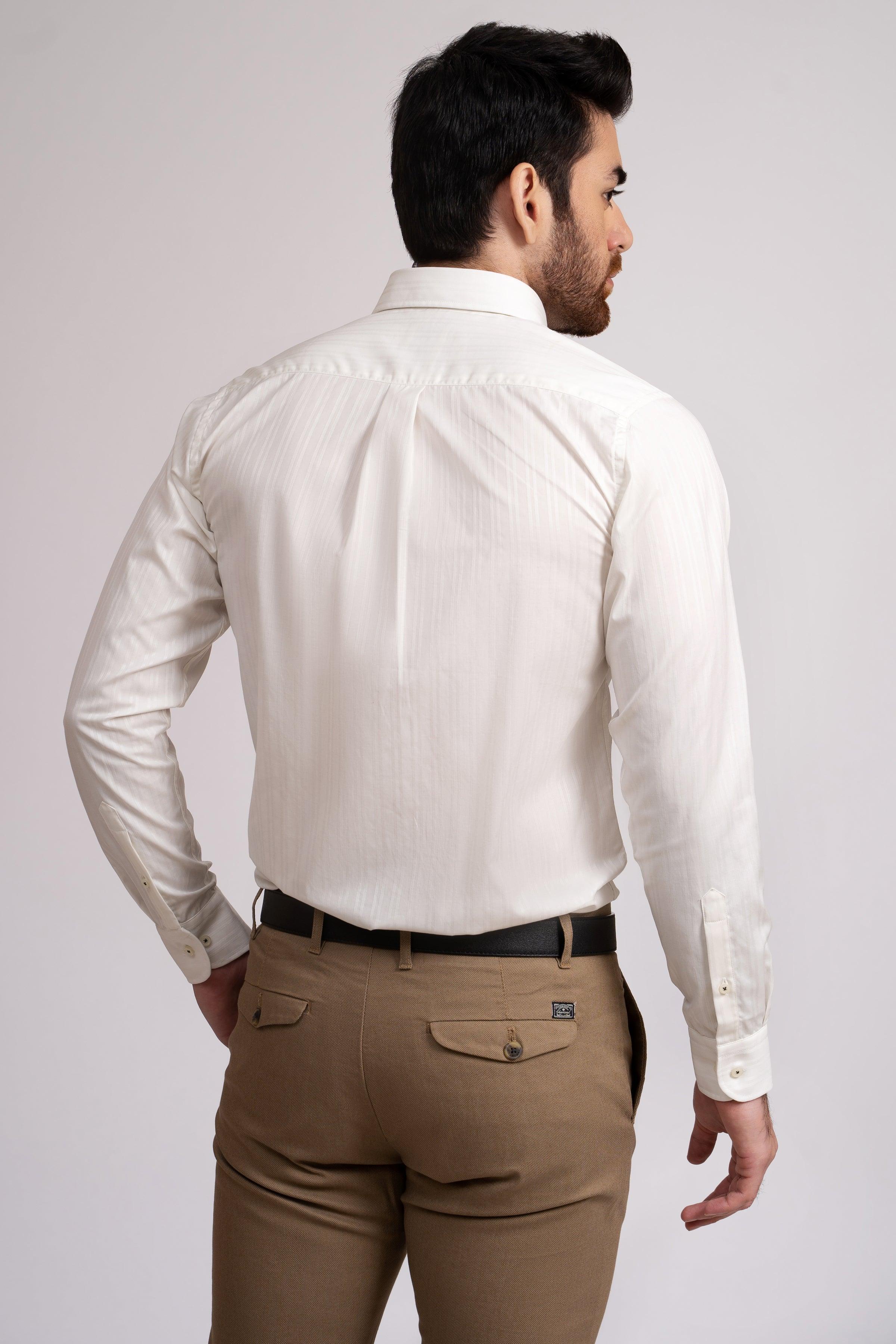 SMART SHIRT OFF WHITE - Image 3