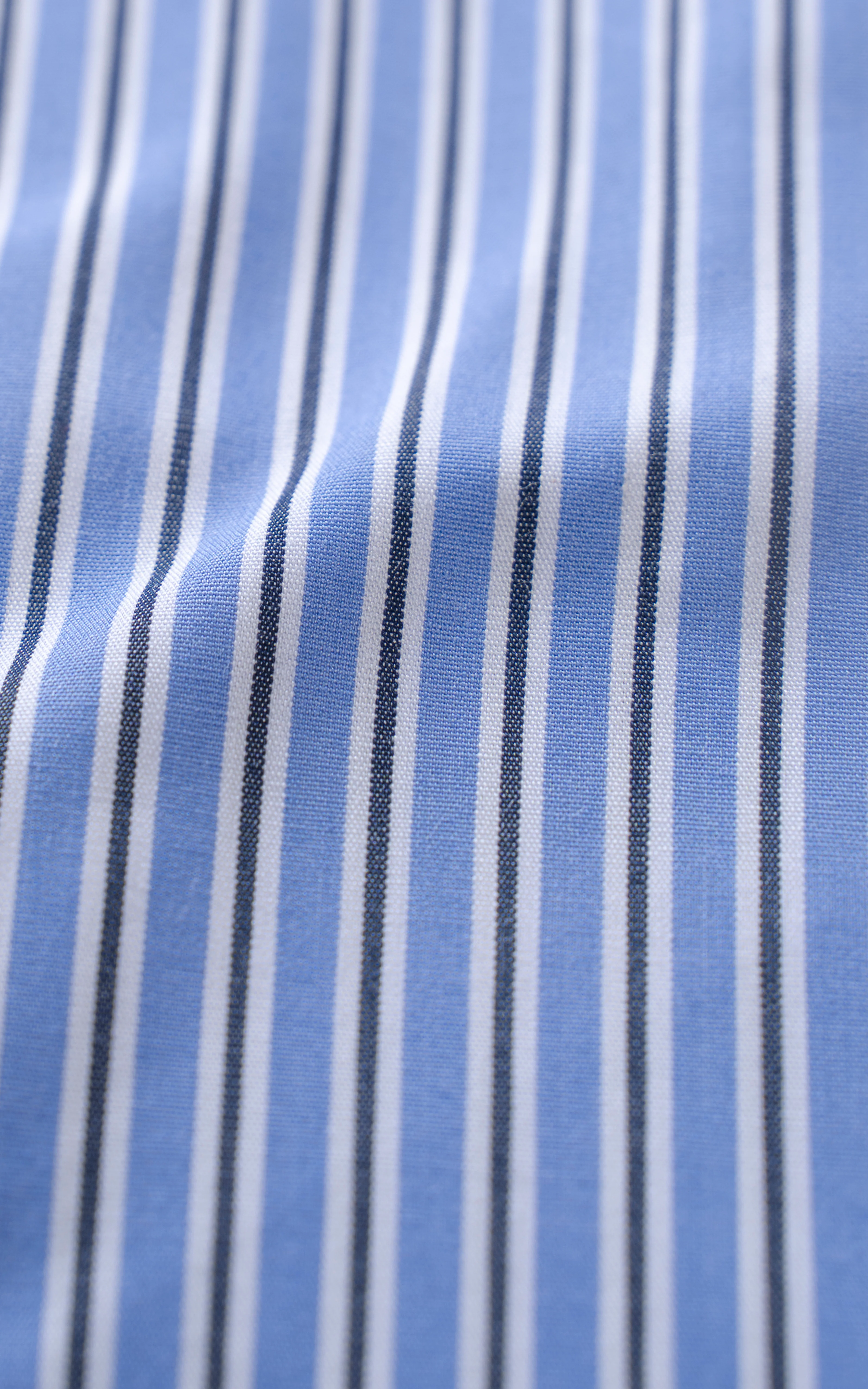 STRIPPED RELAXED FIT SHIRT BLUE STRIPE - Image 3