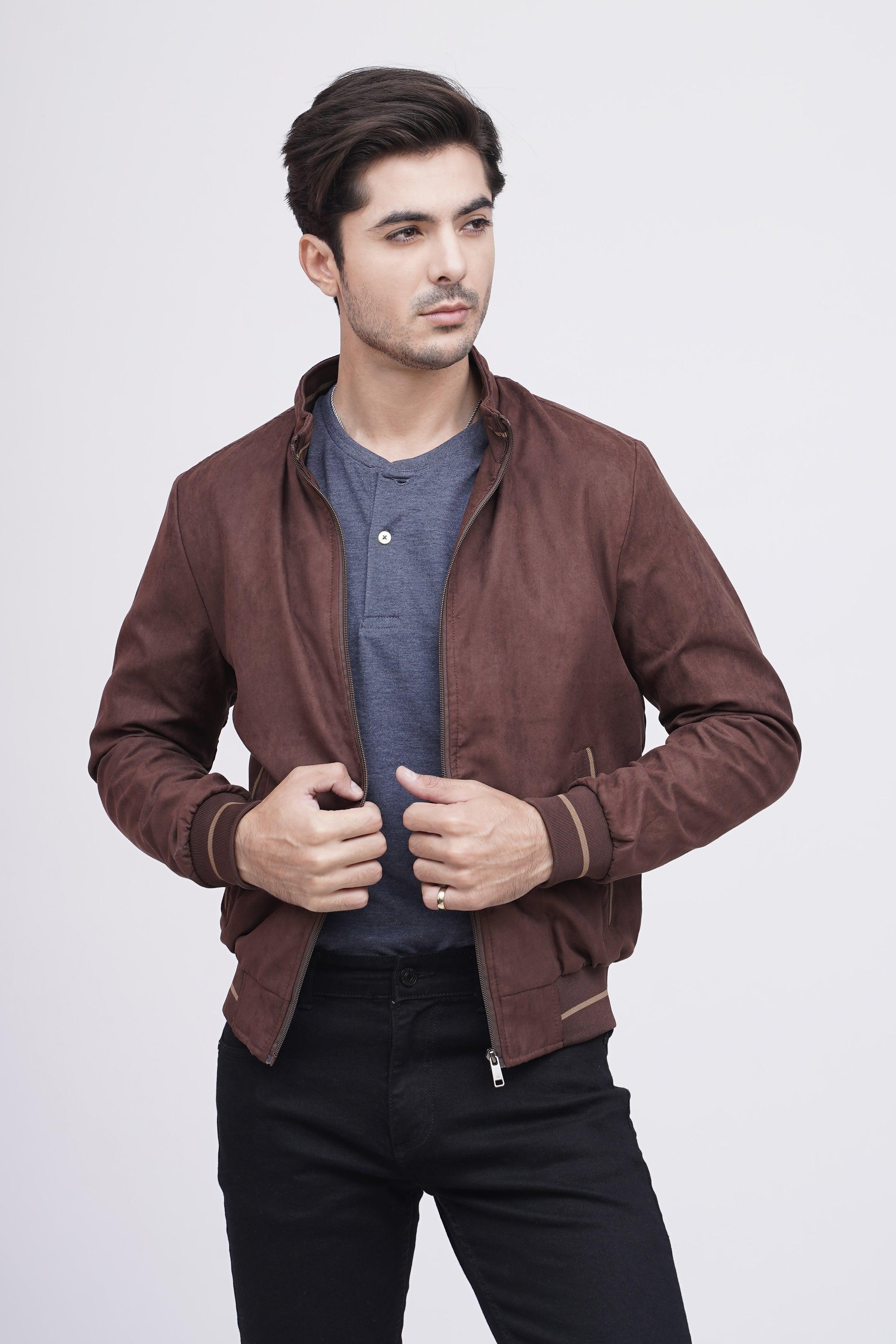 SUEDE JACKET F/S BROWN - Image 2