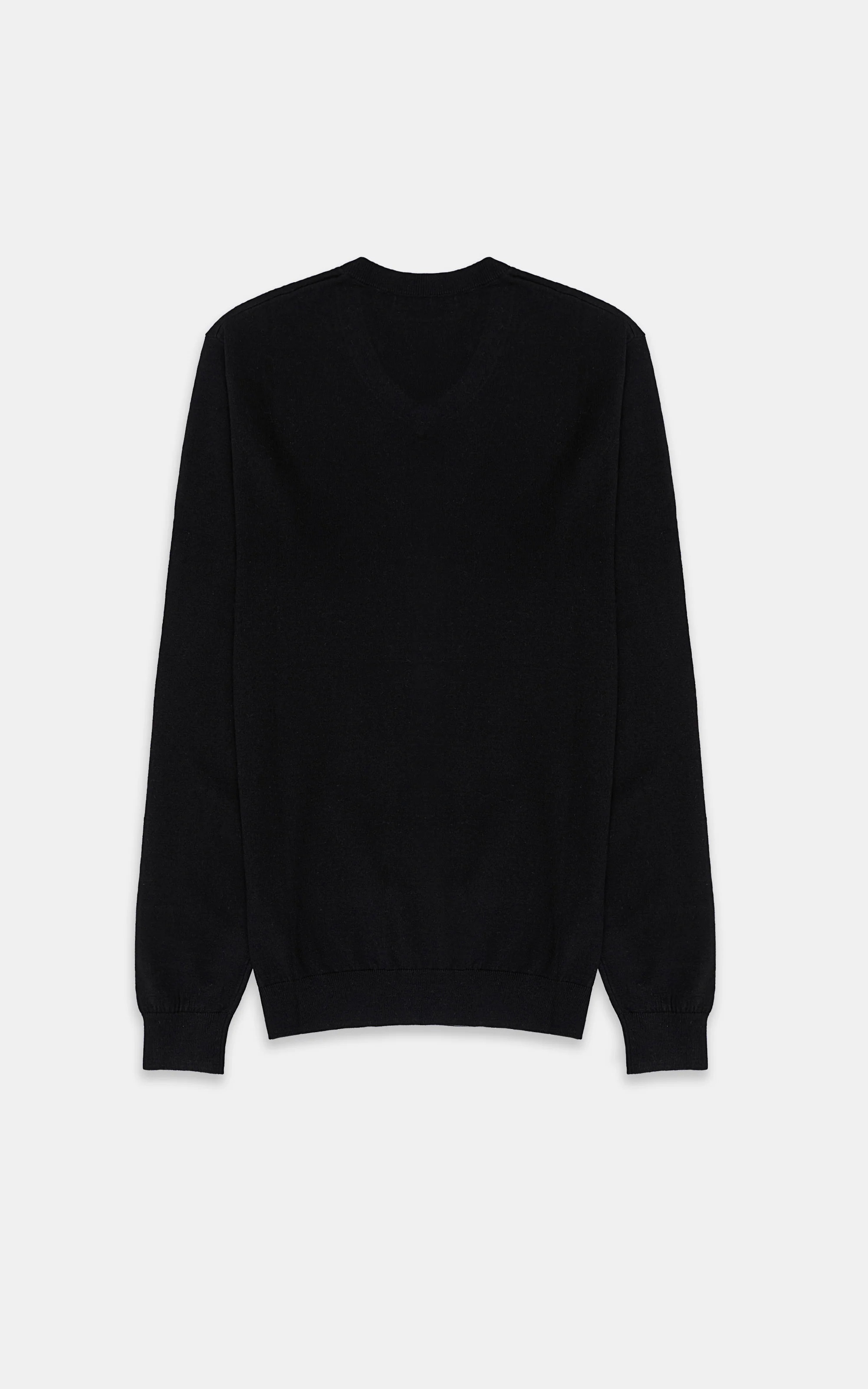 SWEATER V NECK BLACK - Image 3