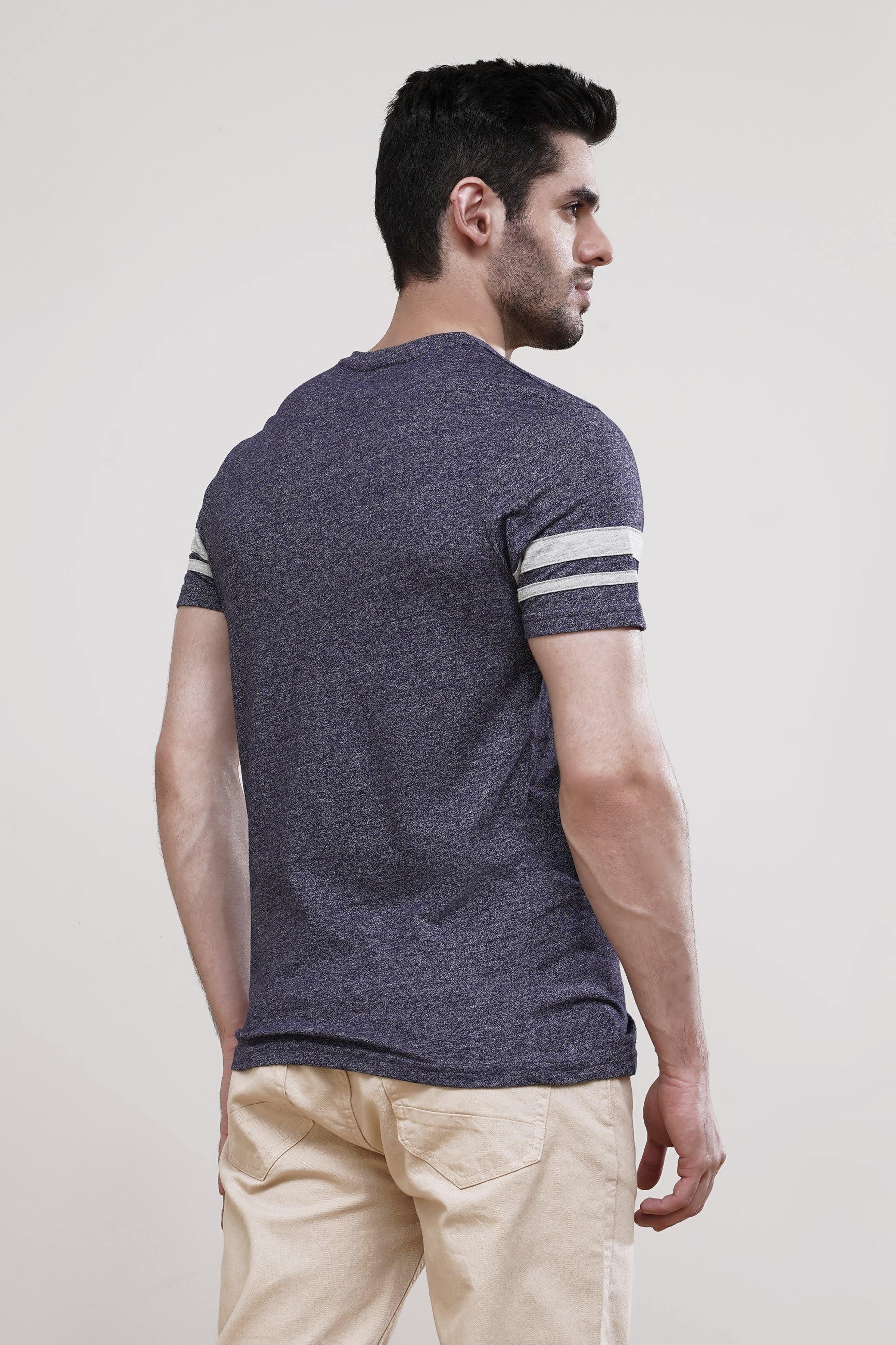 T SHIRT CREW NECK NAVY - Image 2