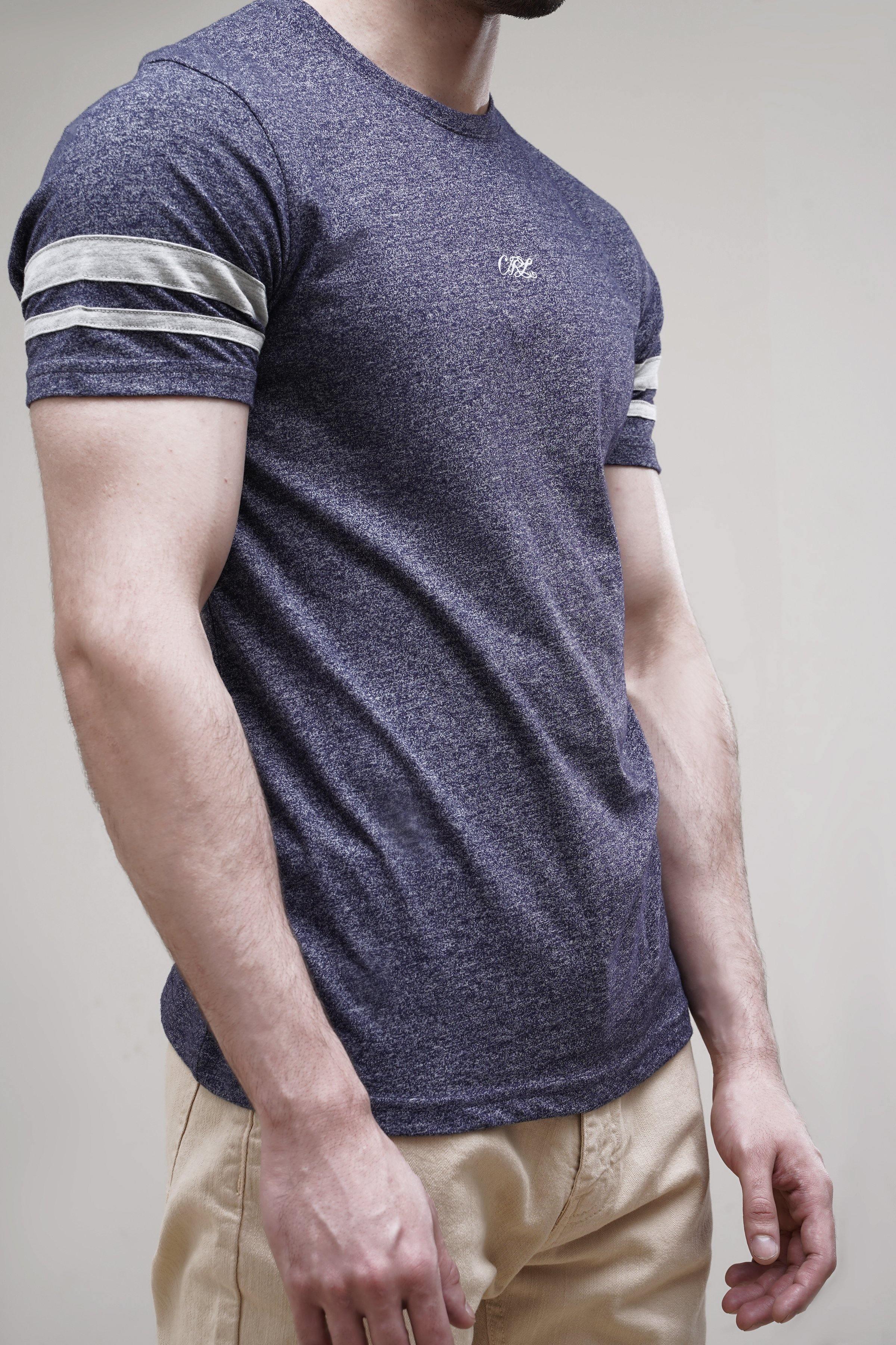 T SHIRT CREW NECK NAVY - Image 4