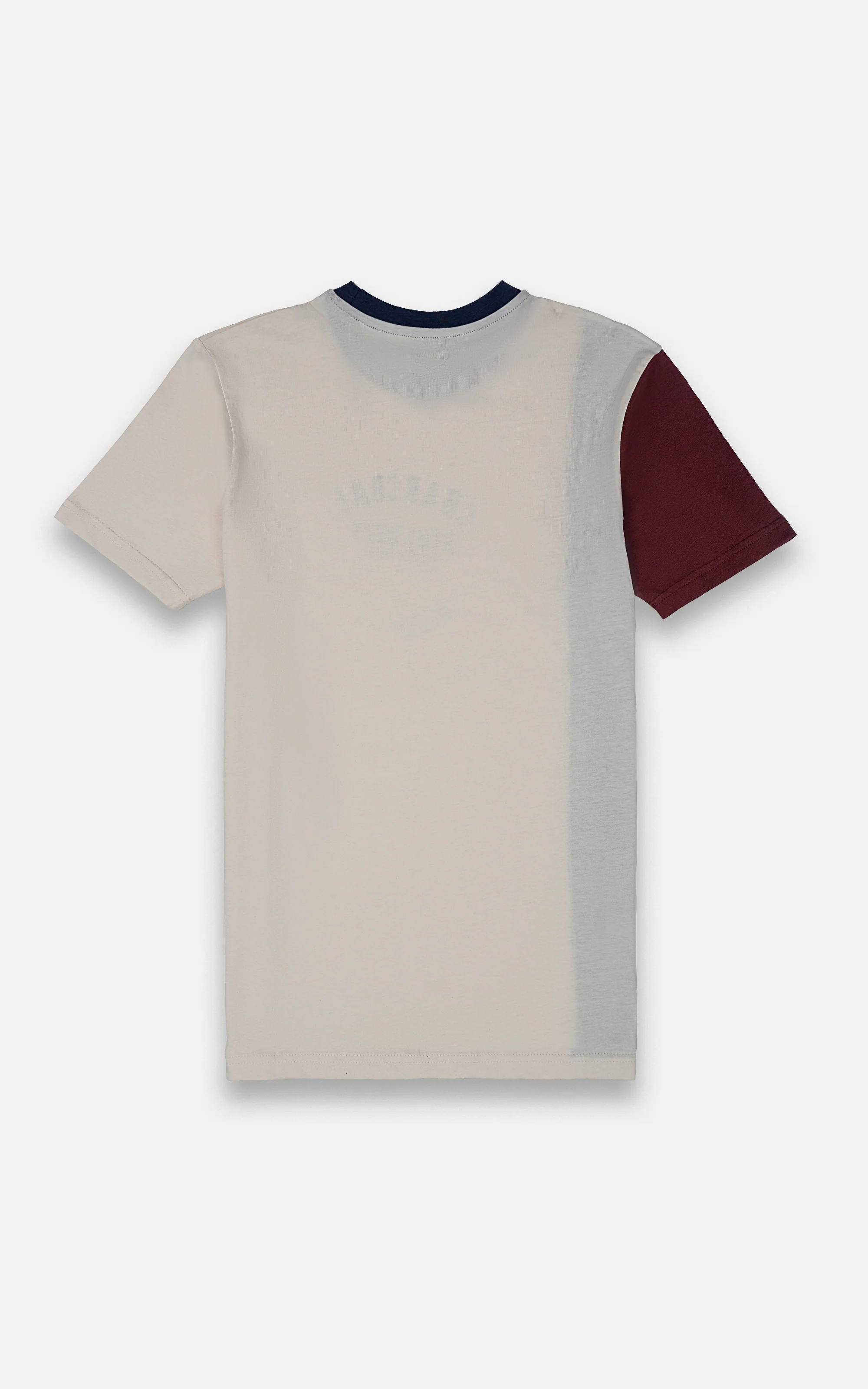 CUT AND SEW T-SHIRT OFF WHITE - Image 3
