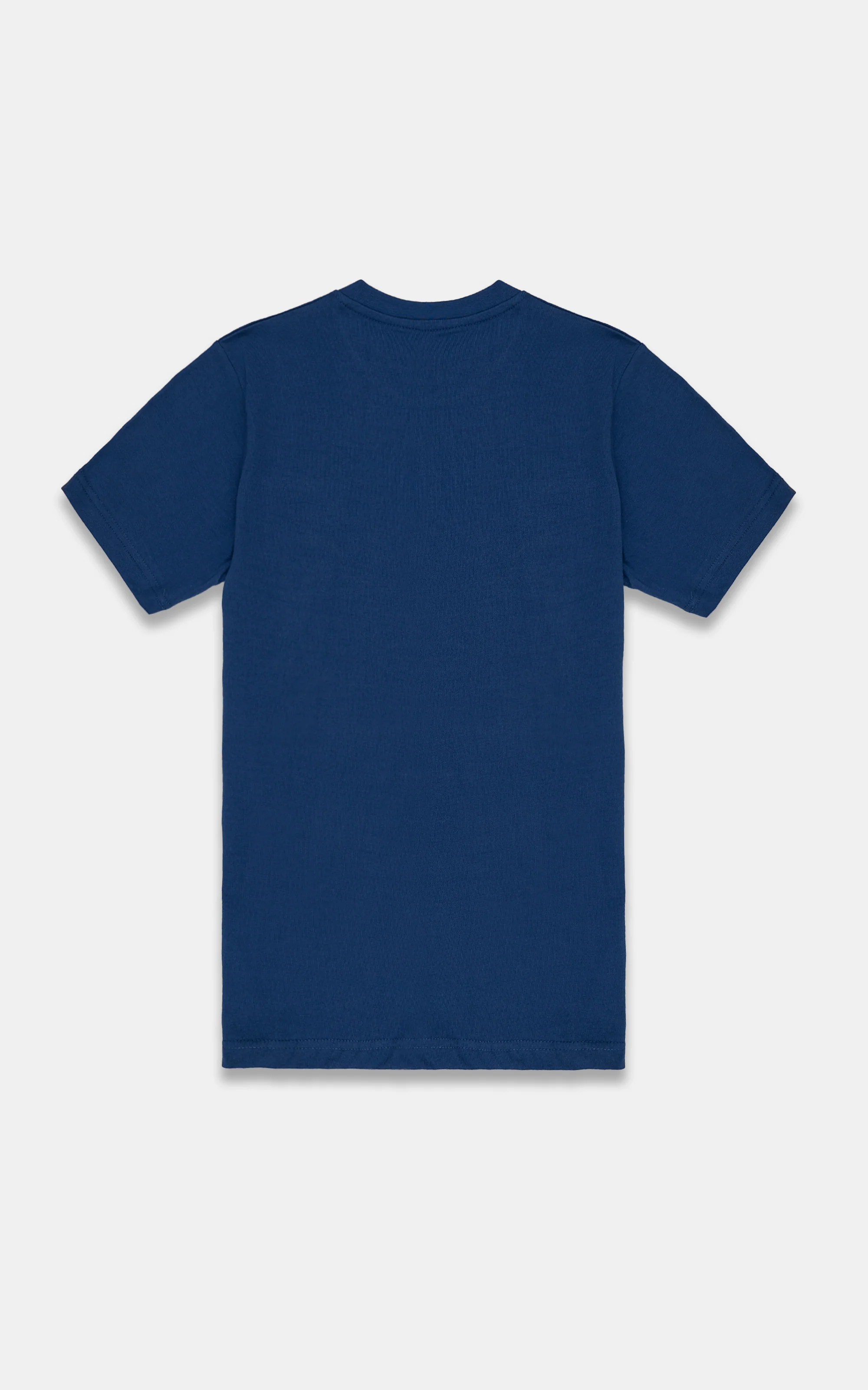 T SHIRT ROUND NECK ROYAL BLUE - Image 3