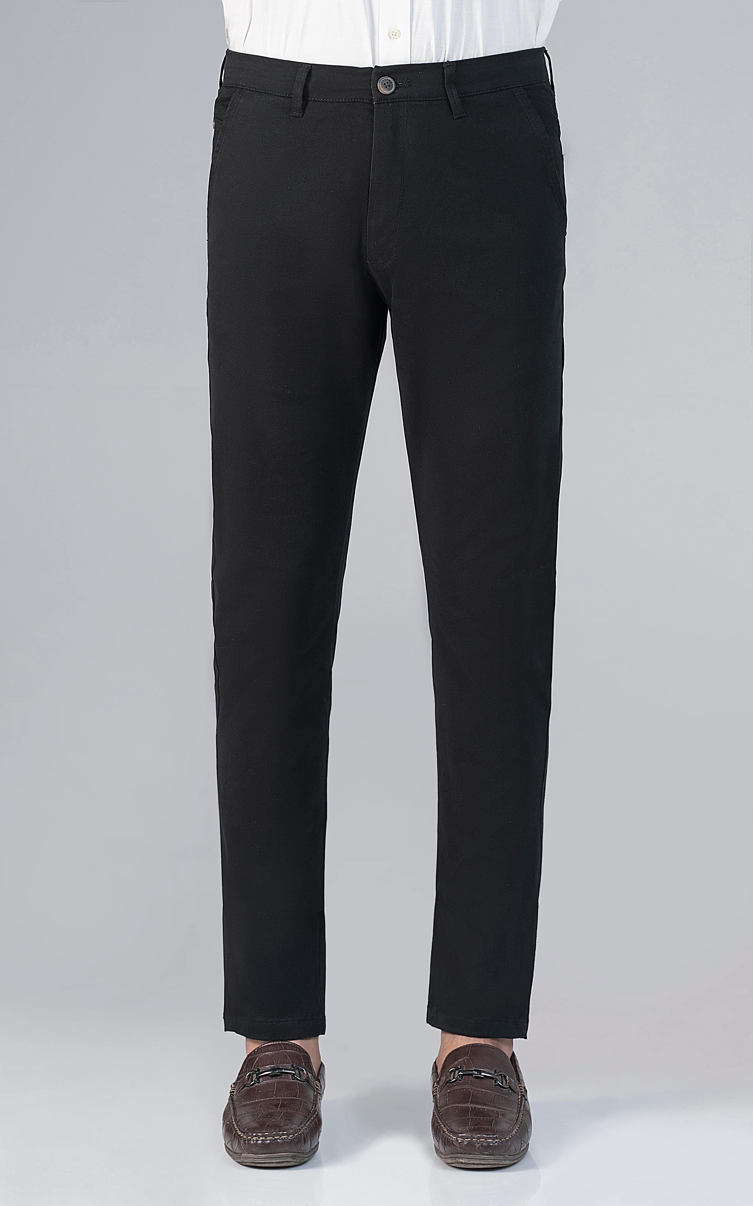 TWILL CROSS POCKET PANT BLACK - Image 3