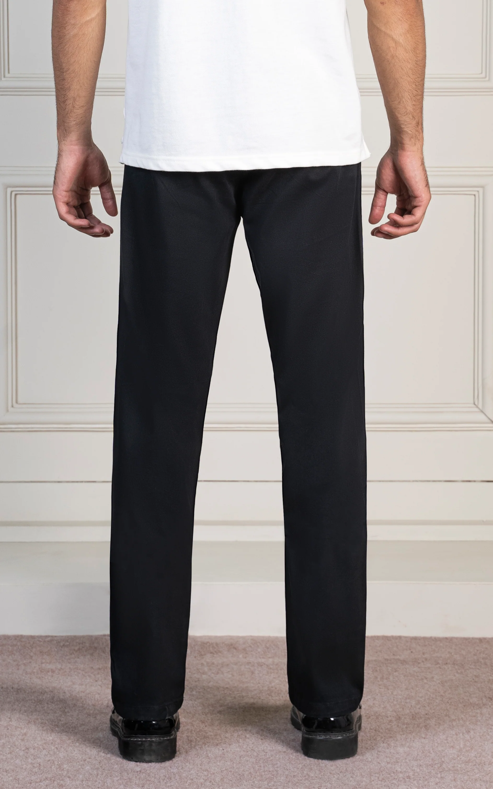 TWILL SMART FIT PANT BLACK - Image 4