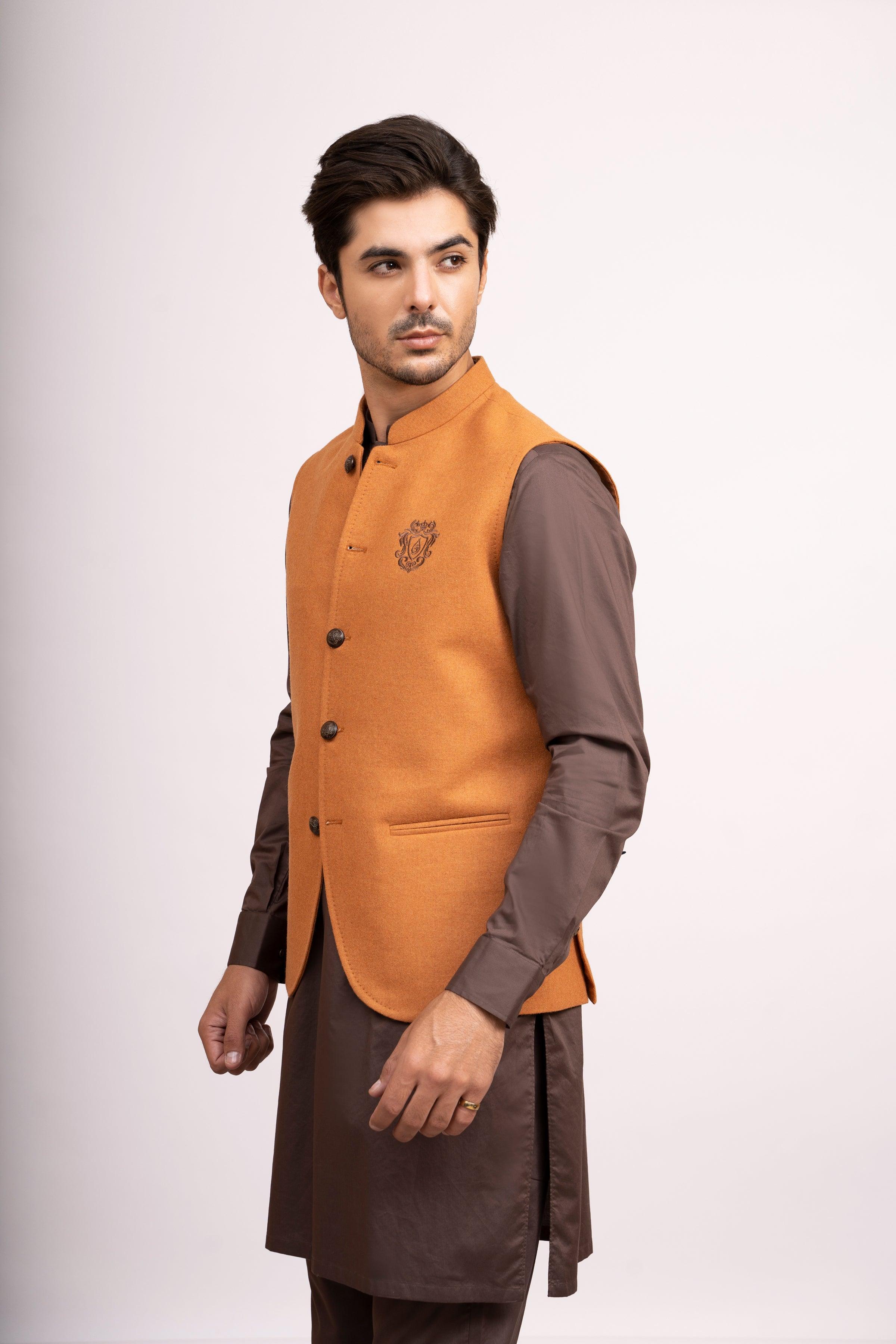 WAIST COAT GLOWNING RUST - Image 3