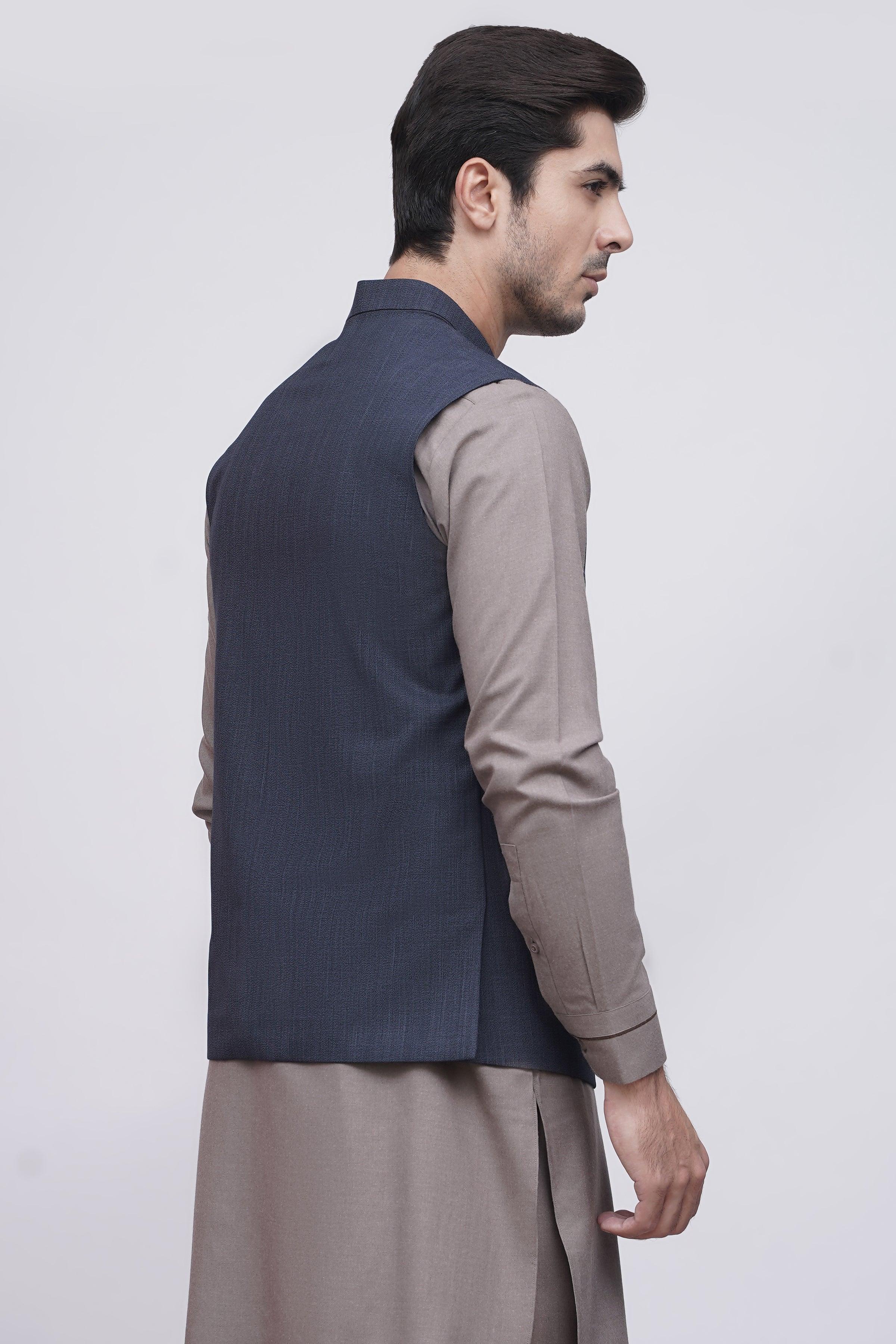 WAISTCOAT  BLUE - Image 3