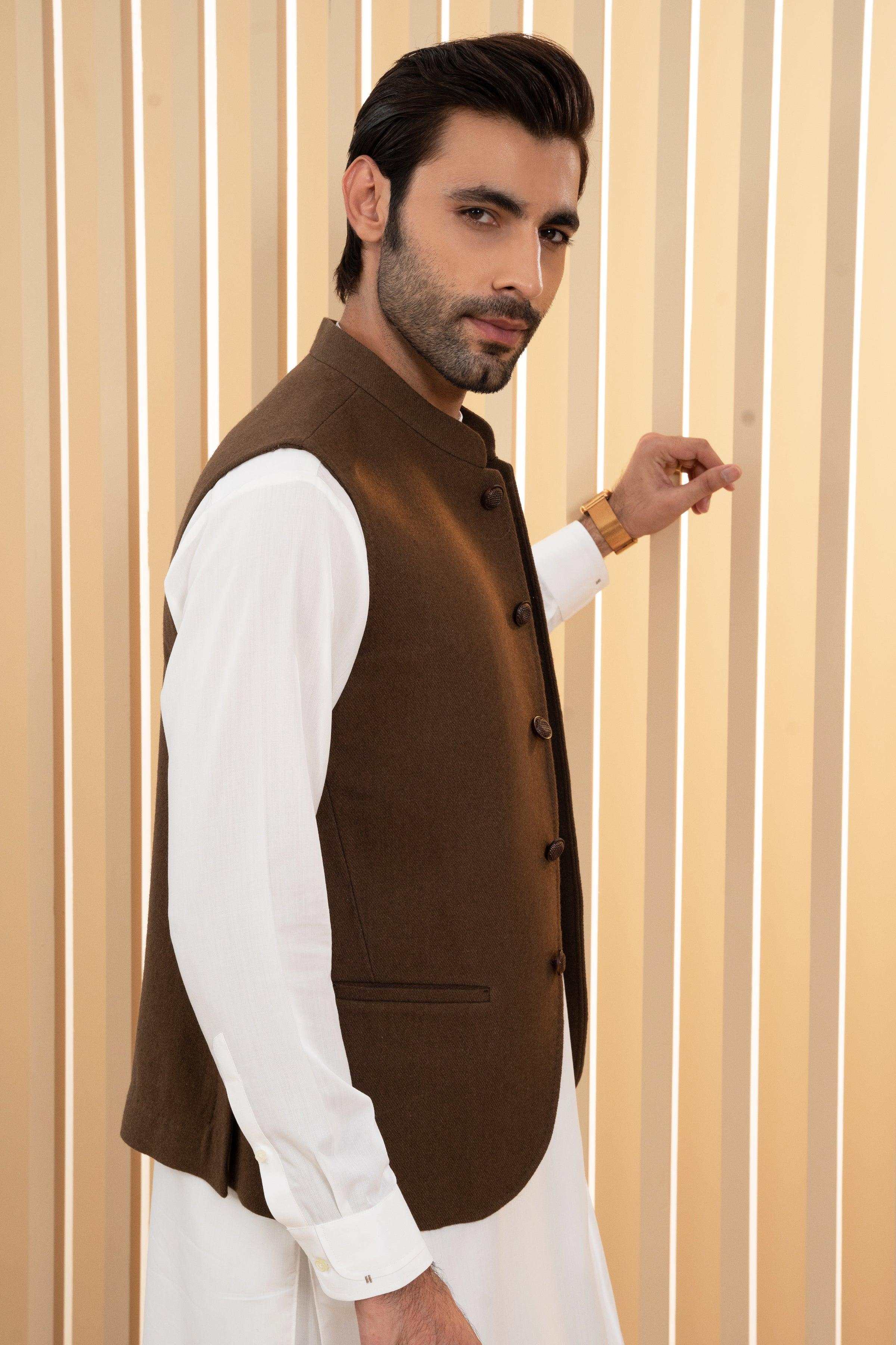 WAISTCOAT DARK OLIVE - Image 3