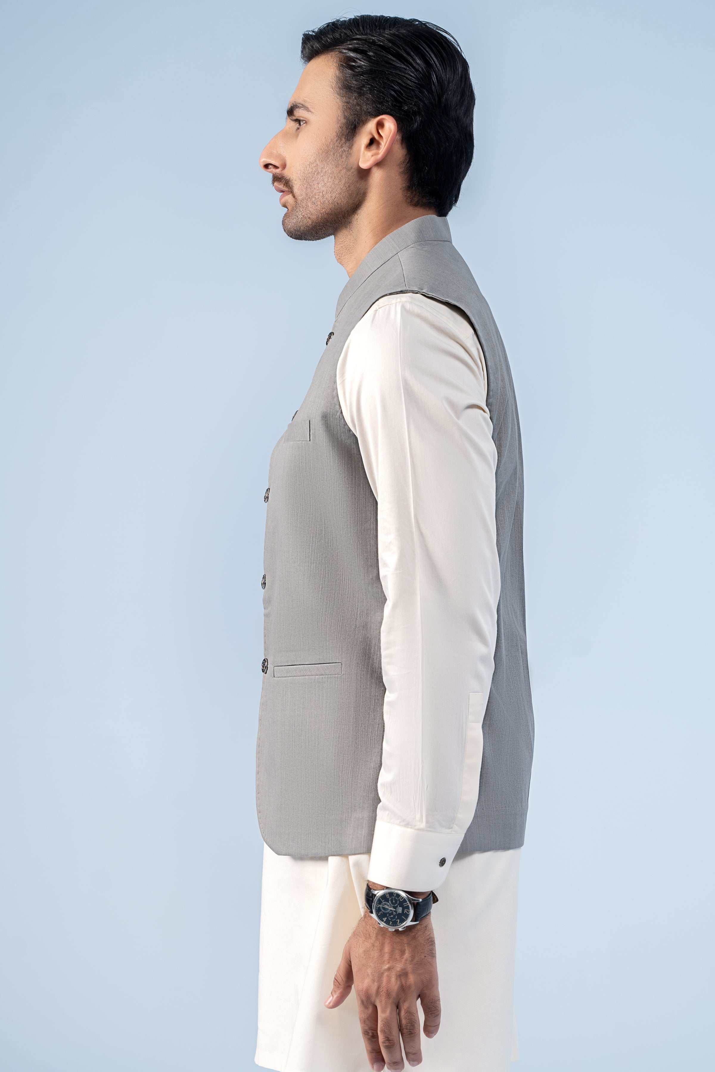WAISTCOAT GREY - Image 4