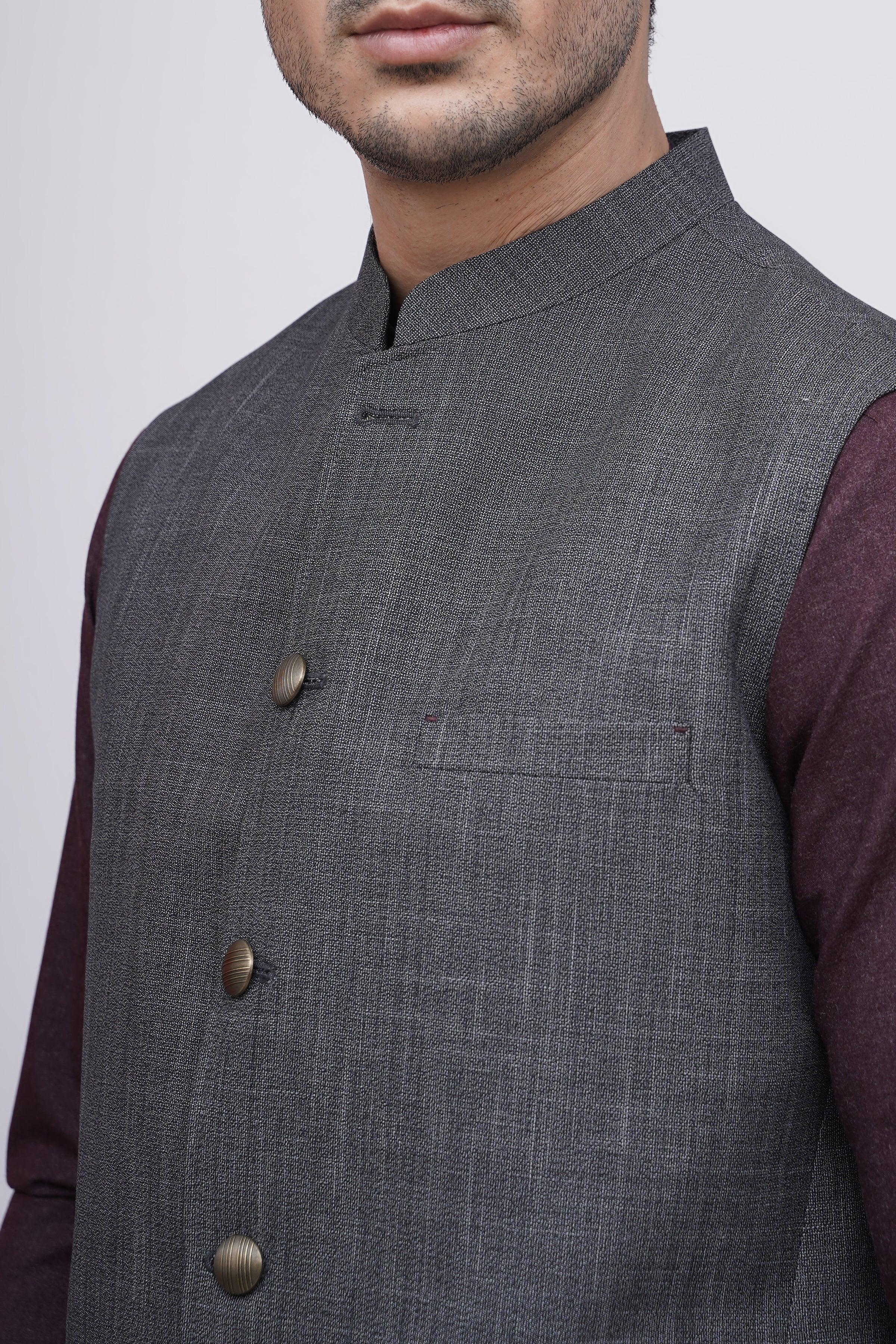 WAISTCOAT GREY - Image 4