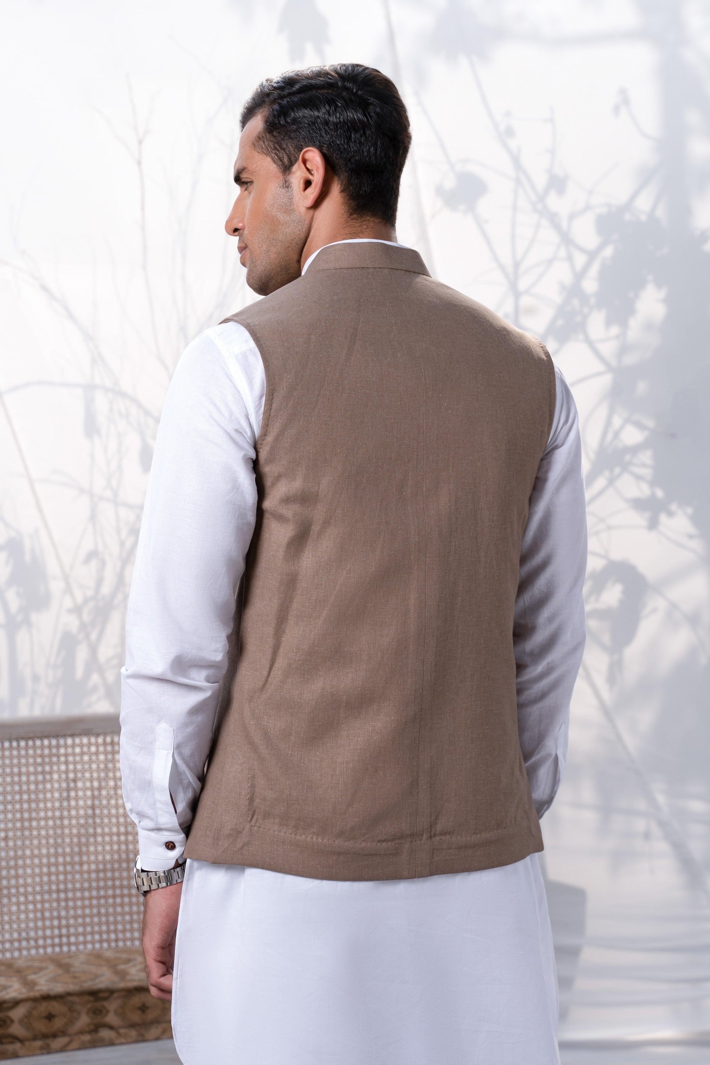 WAISTCOAT KHAKI - Image 3