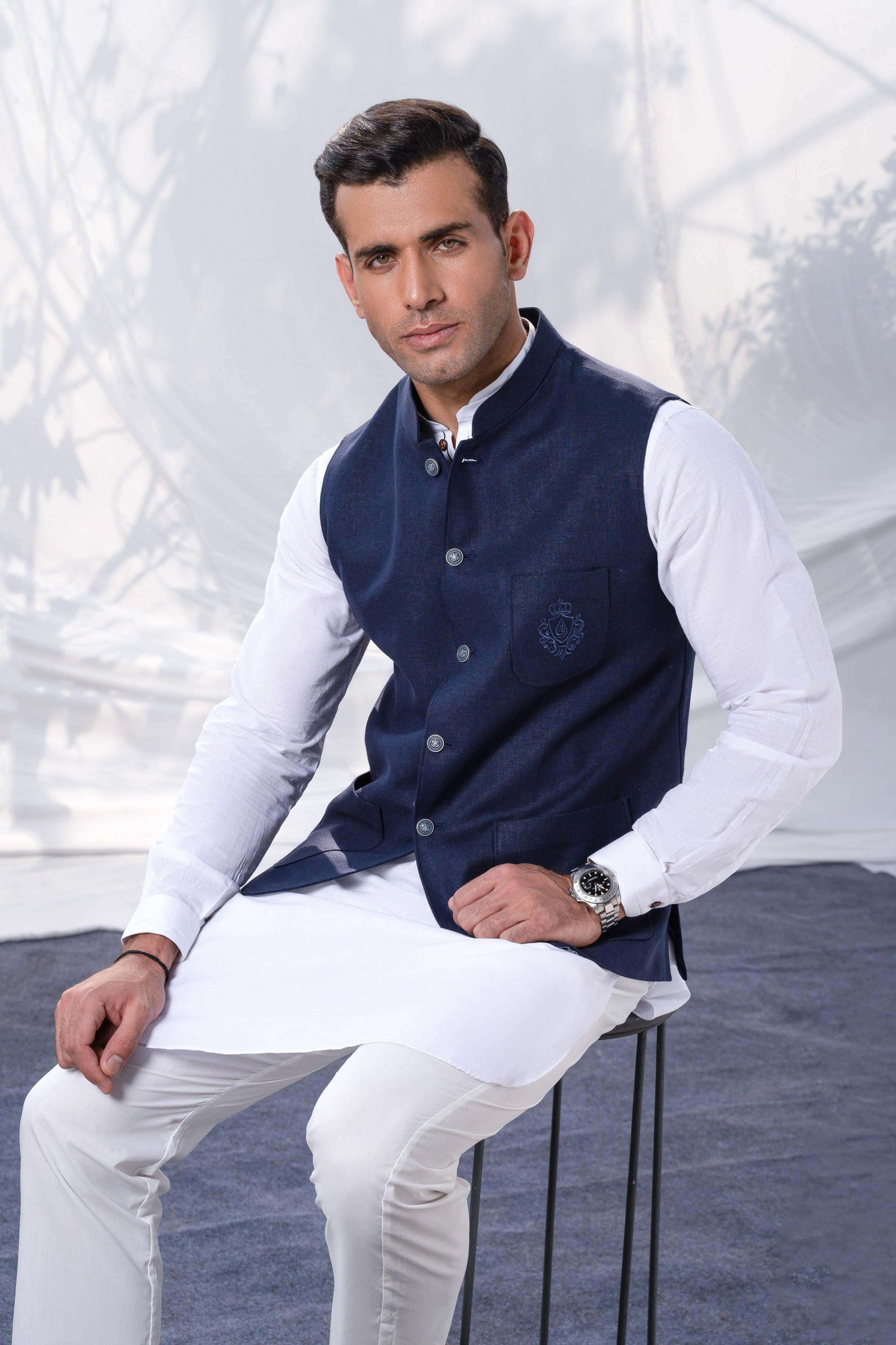 WAISTCOAT NAVY - Image 5
