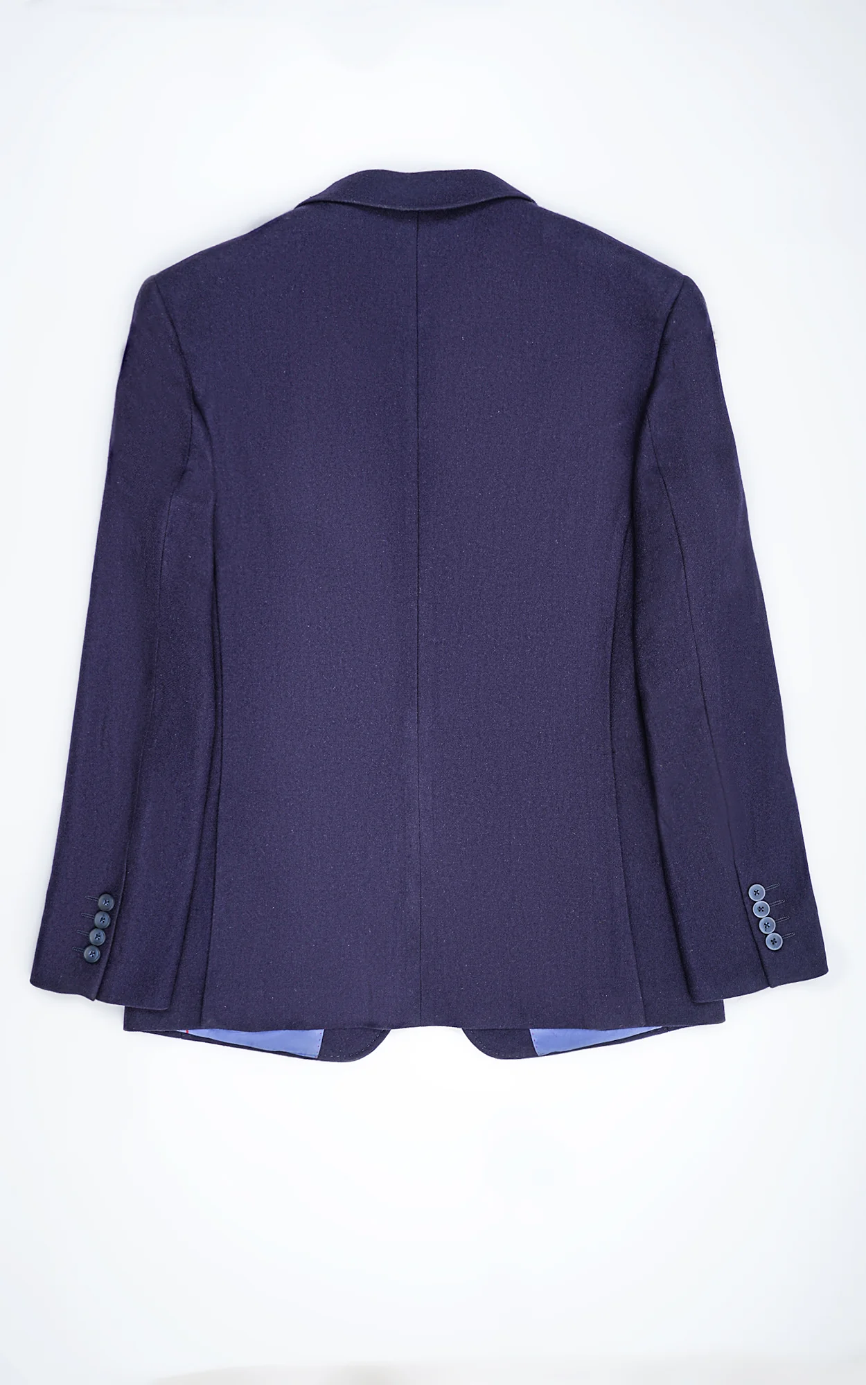 WOOLEN COAT NAVY - Image 3