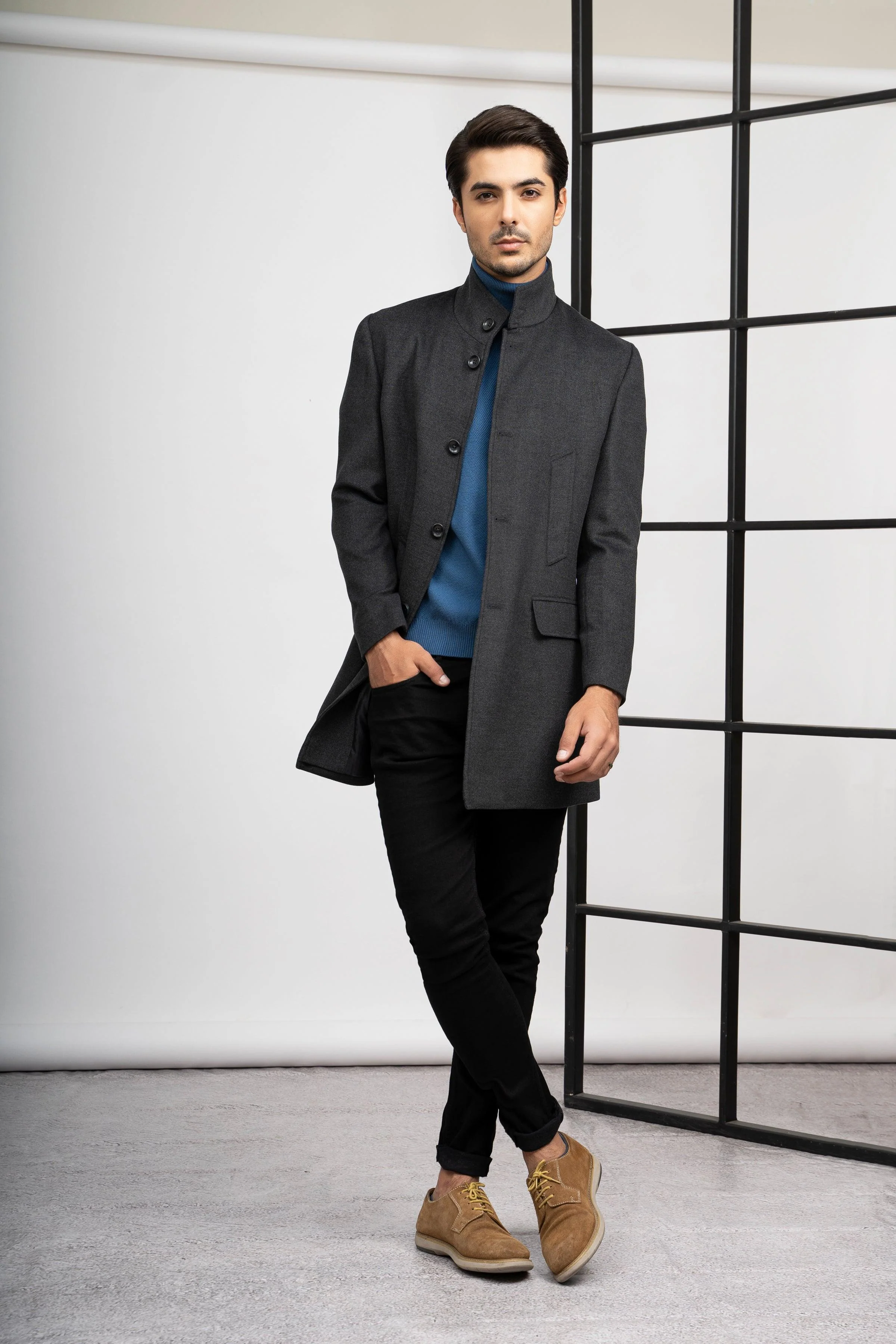 WOOLEN LONG COAT